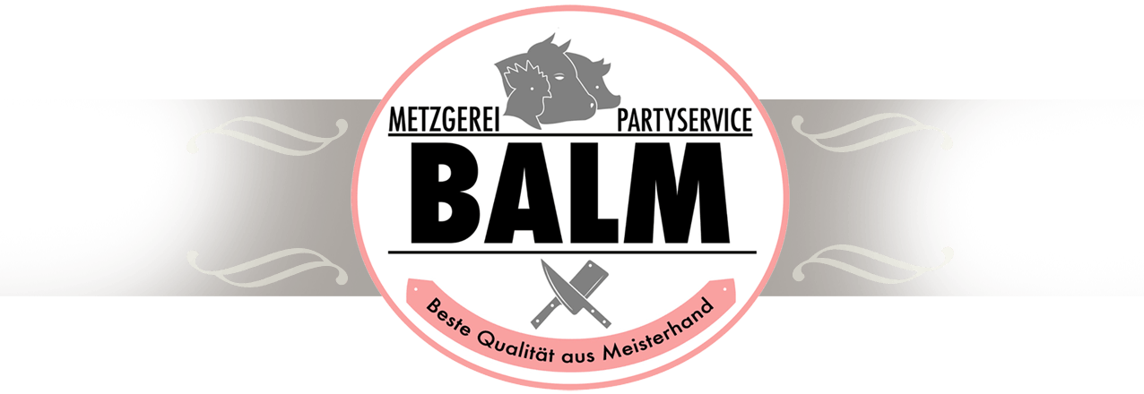 Metzgerei Balm Logo Startseite Slider